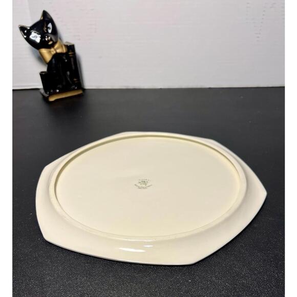 Royal Tara Ireland 1980s “Laura” Floral Bone China Cake Platter & Steel Server - Picture 6 of 16